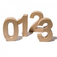 NÚMEROS DEL 0 AL 9 / 1 ud.