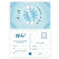 INVITACIÓN HIELO 2 uds.